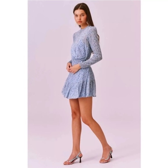 Urban Outfitters Finders Keepers Ditsy Pleated Floral Dress - Picture 2 of 15